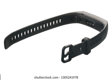Fitness bracelet isolated on a white background