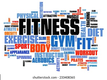 Gym Words Images, Stock Photos & Vectors | Shutterstock