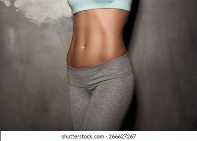 Girl with abs