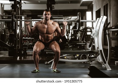 Front Squat Male Images Stock Photos Vectors Shutterstock