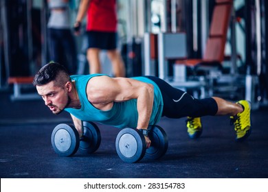 Fitness instructor at the gym  - Control your mind, conquer your body! - Powered by Shutterstock