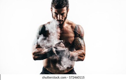 Fitness man - Shutterstock ID 572460115