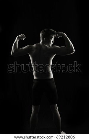 Similar – Image, Stock Photo Rebel Rob Strong Posture