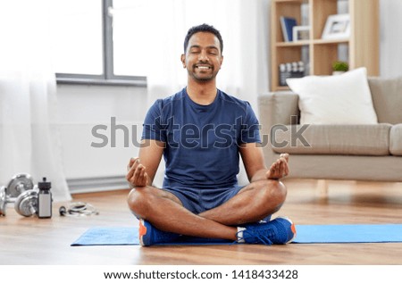 Similar – Image, Stock Photo chilling Athletic