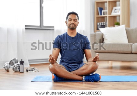 Similar – Image, Stock Photo chilling Athletic