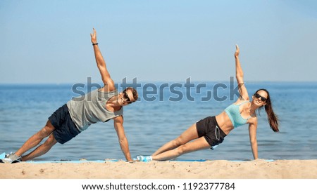 Similar – Image, Stock Photo beach sports