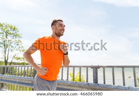 Similar – Image, Stock Photo running Lifestyle Summer