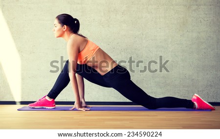 Similar – Image, Stock Photo young beautiful athletic girl with muscles