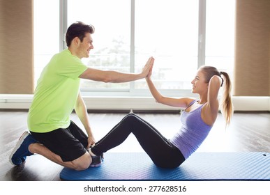 354 Personal Trainer High Five Images, Stock Photos & Vectors ...