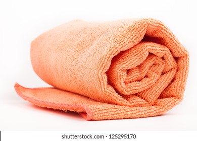 Fitness Towel Isolated On White