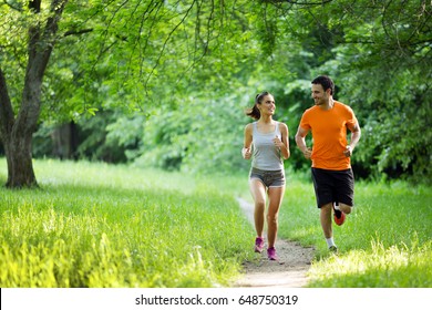 Fitness training for couple in love - Shutterstock ID 648750319