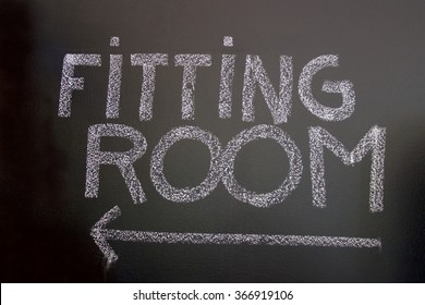 Fitting Room Sign