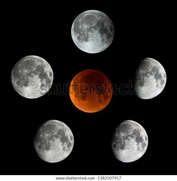 Five consecutive days record before the appearance
of the bloody moon. The magical astronomical phenomenon in a
hundred years.