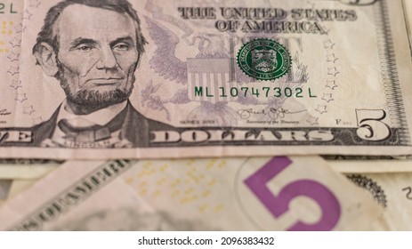 Five Dollar Bill Front And Back