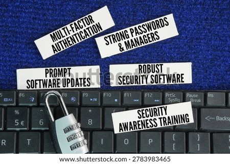 Five essential cyber protection practices are Multi-Factor Authentication, Strong Passwords and Managers, Prompt Software Updates, Robust Security Software, Security Awareness Training