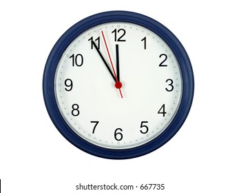 Clock Showing 9 Oclock Stock Photo 667732 | Shutterstock