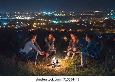 Group People Rest On Nature Make Stock Photo 454149991 | Shutterstock