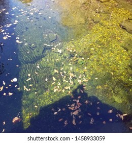 Five-color Lake In Benxi, China