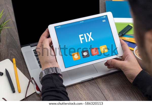 FIX CONCEPT ON TABLET PC\
SCREEN