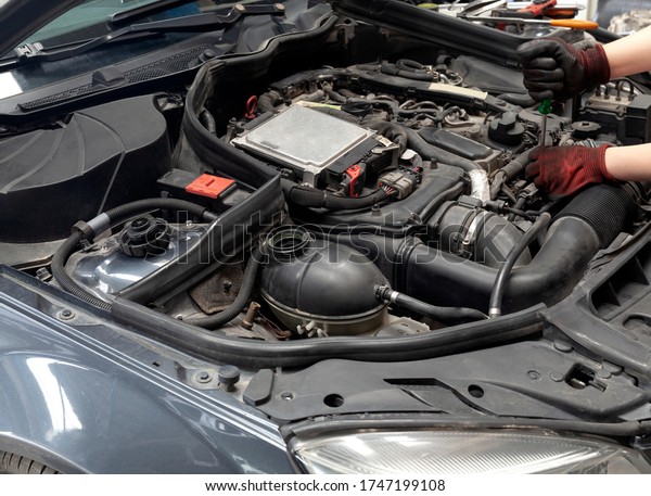 Fixing the Car Concept stock
photo