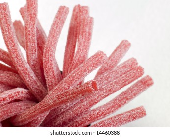 Fizzy Strawberry Lace Sweets