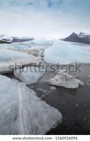 Similar – Foto Bild Gletscherzunge des Austerdalsbreen