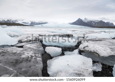 Similar – Foto Bild Gletscherzunge des Austerdalsbreen