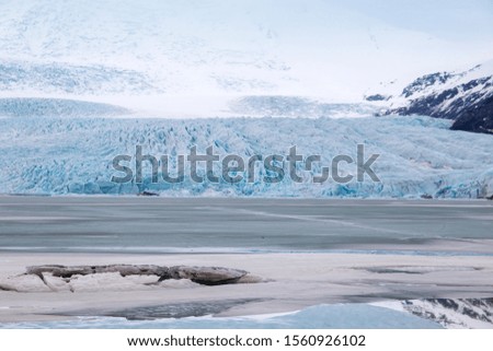 Similar – Foto Bild Gletscherzunge des Austerdalsbreen