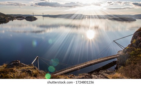 Fjord Called Byfjorden Outside Uddevalla