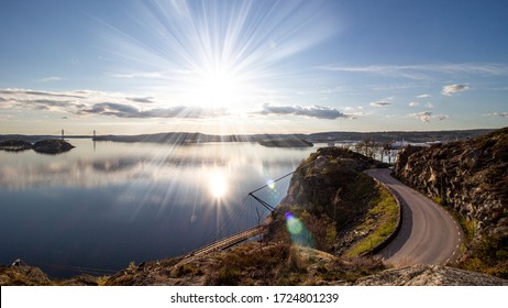 Fjord Called Byfjorden Outside Uddevalla