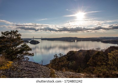 Fjord Called Byfjorden Outside Uddevalla