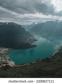 Fjords In Loen Western Norway