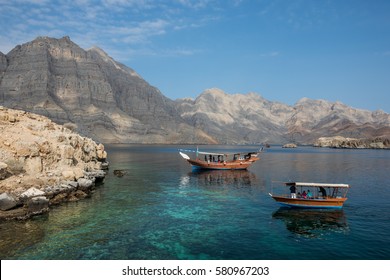 Fjords near Khasab, Musandam, Oman