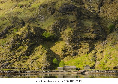 Fjords In Scotland Highland Seen From The Cape Wrath Trail