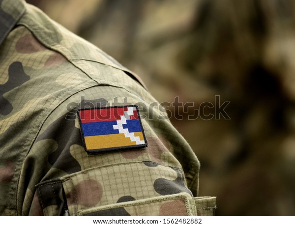 flag-artsakh-on-military-uniform-600w-15