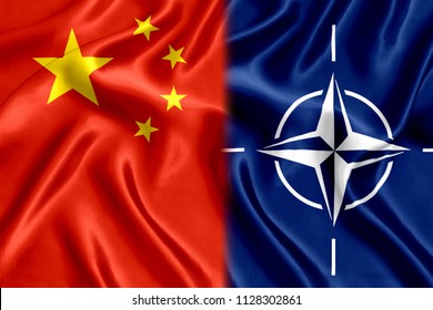 Flag China Nato Silk