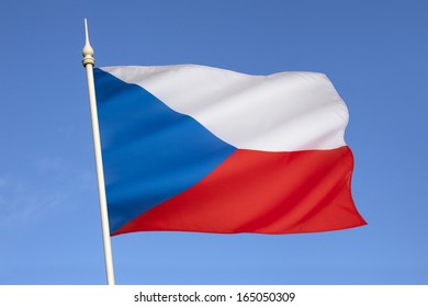 Flag Of The Czech Republic - Same As The Flag Of The Former Czechoslovakia. Upon Dissolution Of Czechoslovakia The Czech Republic Kept The Czechoslovak Flag. The Slovak Republic Adopted Its Own Flag.