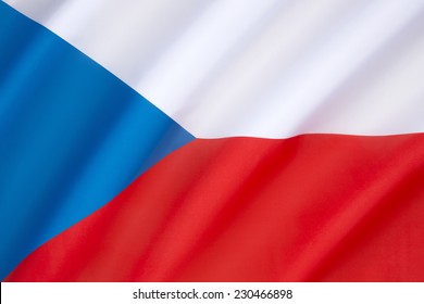 Flag Of The Czech Republic - Same As The Flag Of The Former Czechoslovakia. On Dissolution Of Czechoslovakia The Czech Republic Kept The Czechoslovak Flag, While The Slovak Republic Adopted Its Own.