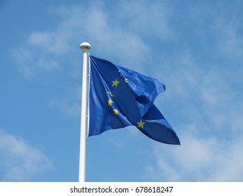 flag of the European Union (EU) aka Europe - Shutterstock ID 678618247