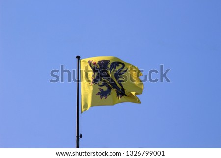 The Flemish Lion Flag