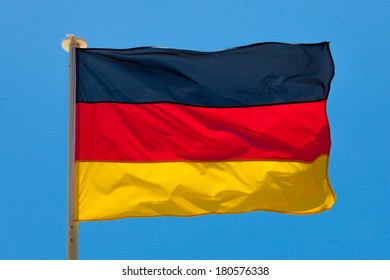 Flag of Germany. Abstract background. - Powered by Shutterstock