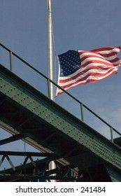 Flag at half mast