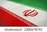 Flag of Iran. Iranian flag of background. flag symbols of Iran.