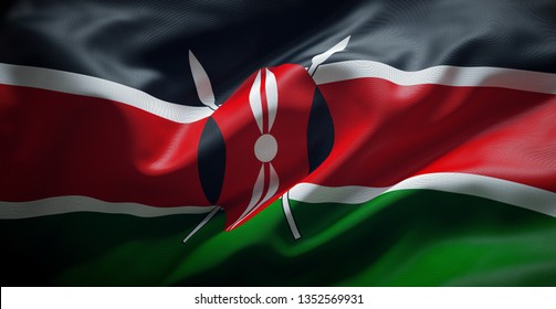 Flag Of Kenya.