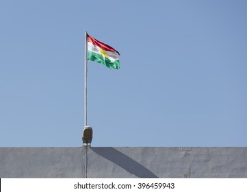 Flag Of Kurdistan Region In Iraq