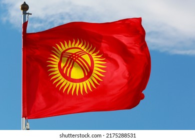 Flag Of The Kyrgyz Republic