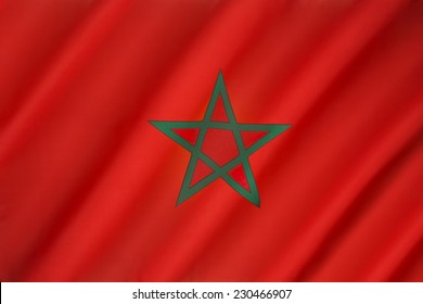 The Flag Of Morocco - Red Has Great Historic Significance In Morocco, Proclaiming The Descent Of The Royal Alaouite Family From The Islamic Prophet Muhammad.