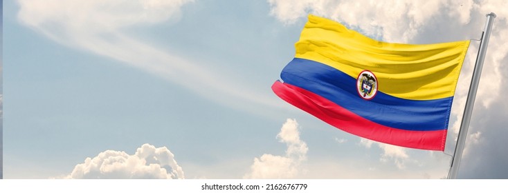 Flag Of The President Of Colombia.colombia Presidential Election