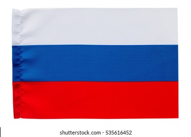 Flag Russian Federation On White Background Stock Photo 535616452 ...