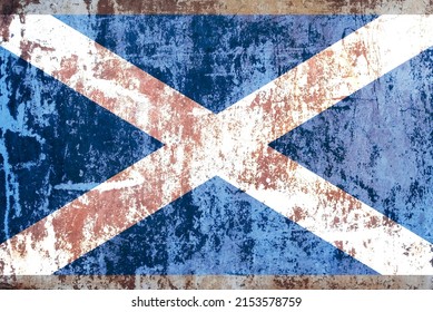 The flag of Scotland Scottish Gaelic: bratach na h-Alba Scots: Banner o Scotland, also known as St Andrew's Cross or the Saltire